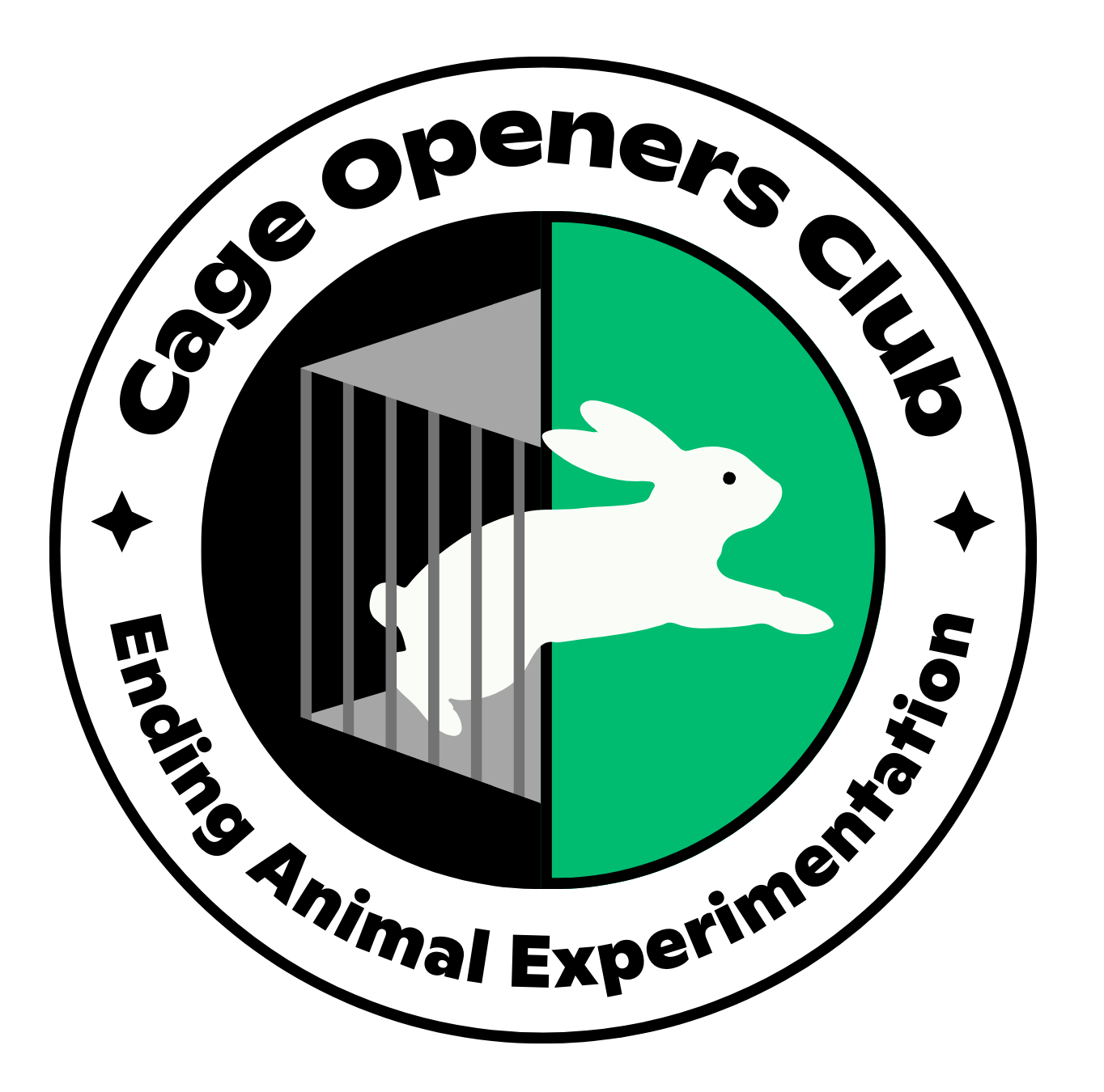 Rise for Animals Cage Openers Club logo